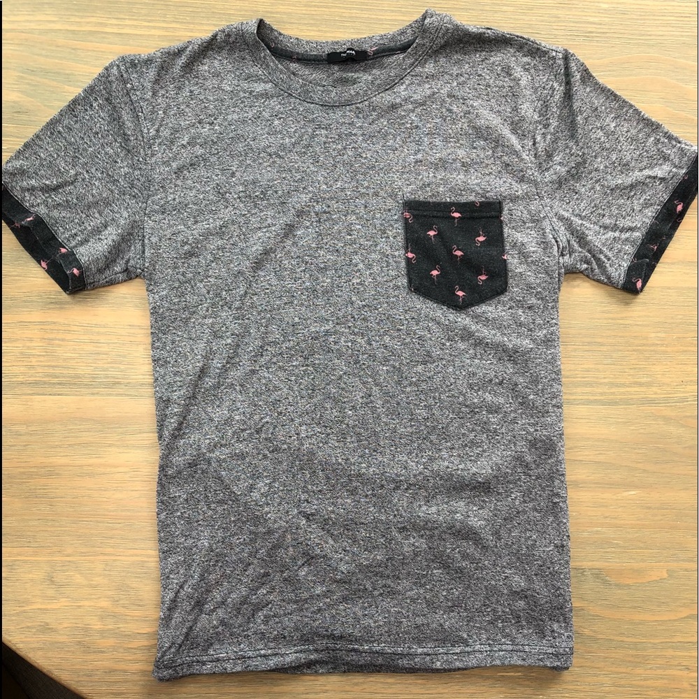 Flamingo Pocket T-Shirt